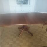 Cherry oval table