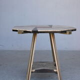 Modernist art deco time table