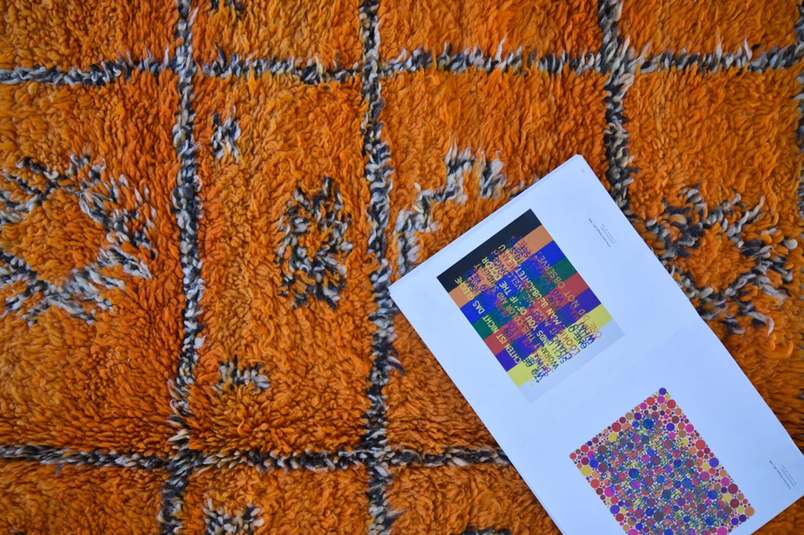 Tapis beni ouarain 185x250cm