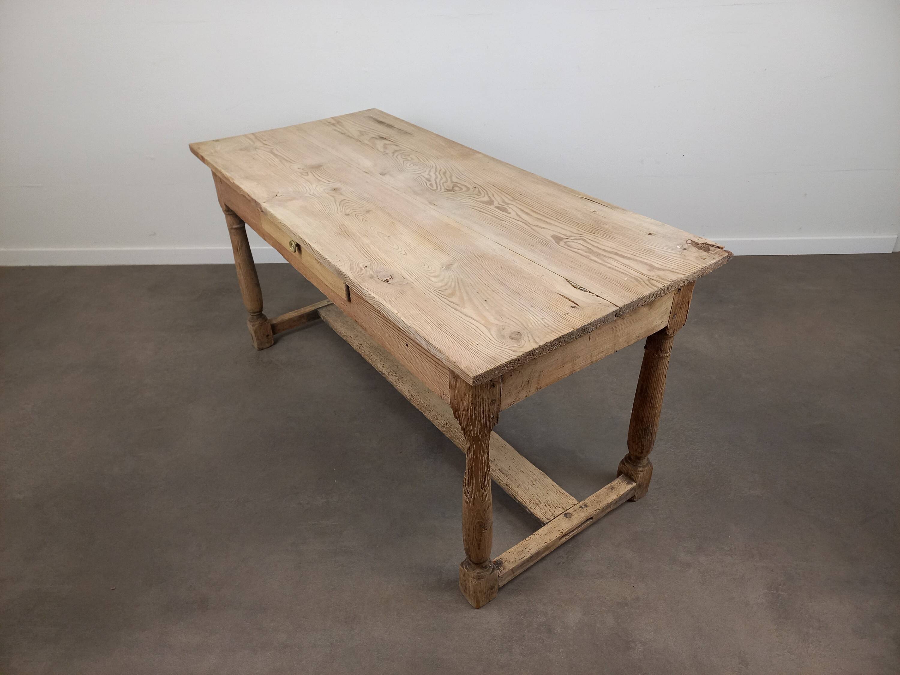 Antique farmhouse table