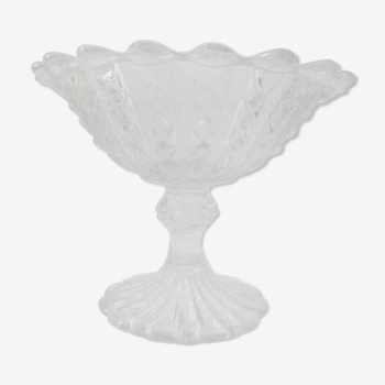 Molded crystal cup