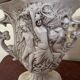 Three-piece ceramic garniture with neo-classical decoration – 20th century