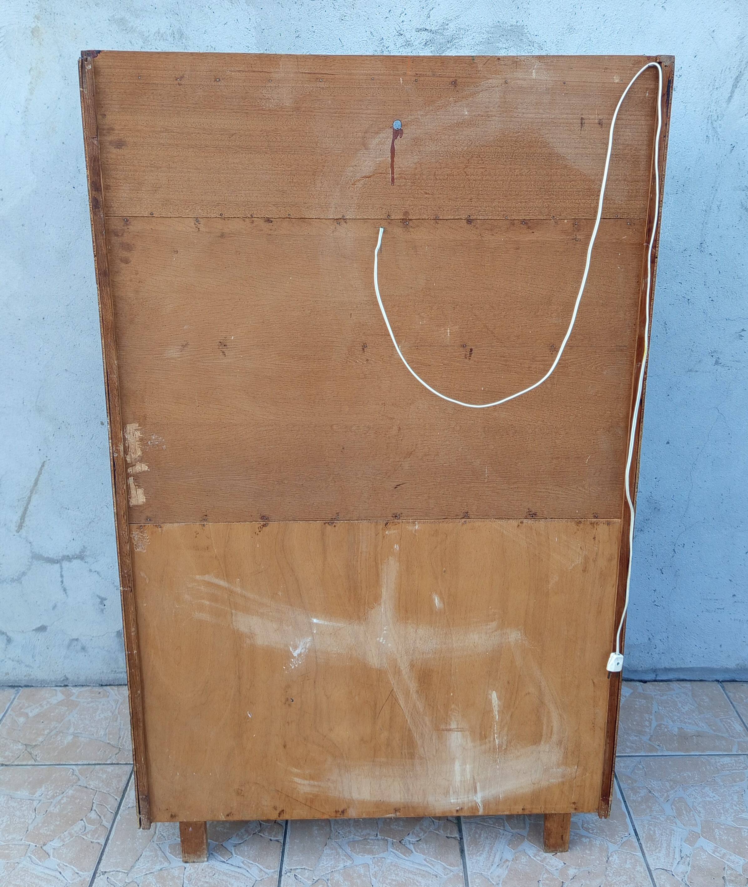 Vintage beech secretary