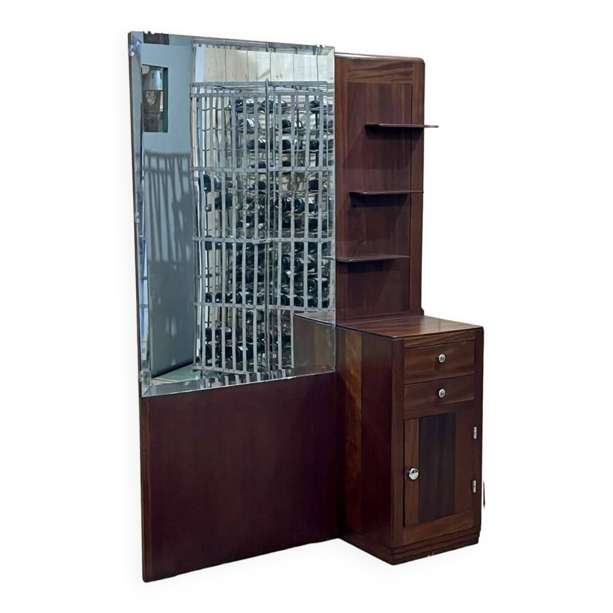 1930s Art Deco mahogany dressing table