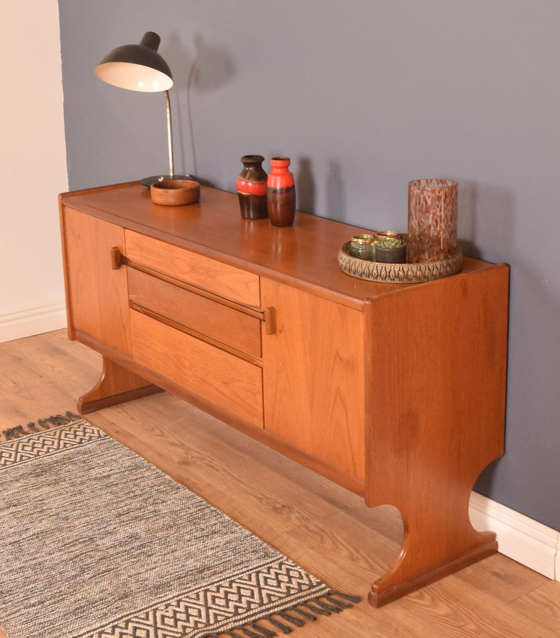 Retro Teak 1960s Austinsuite Short Sideboard