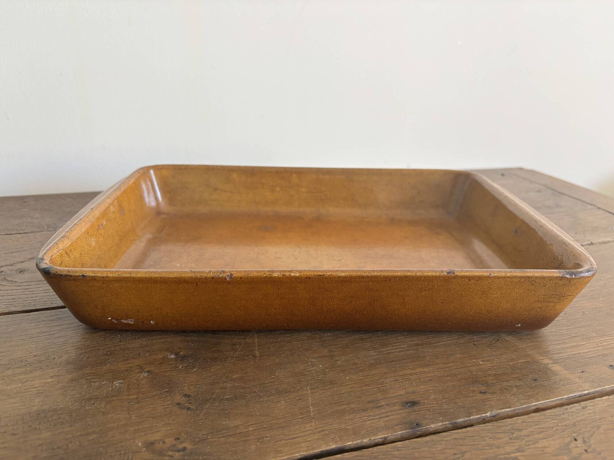 Plat rectangulaire Émile Henry vintage