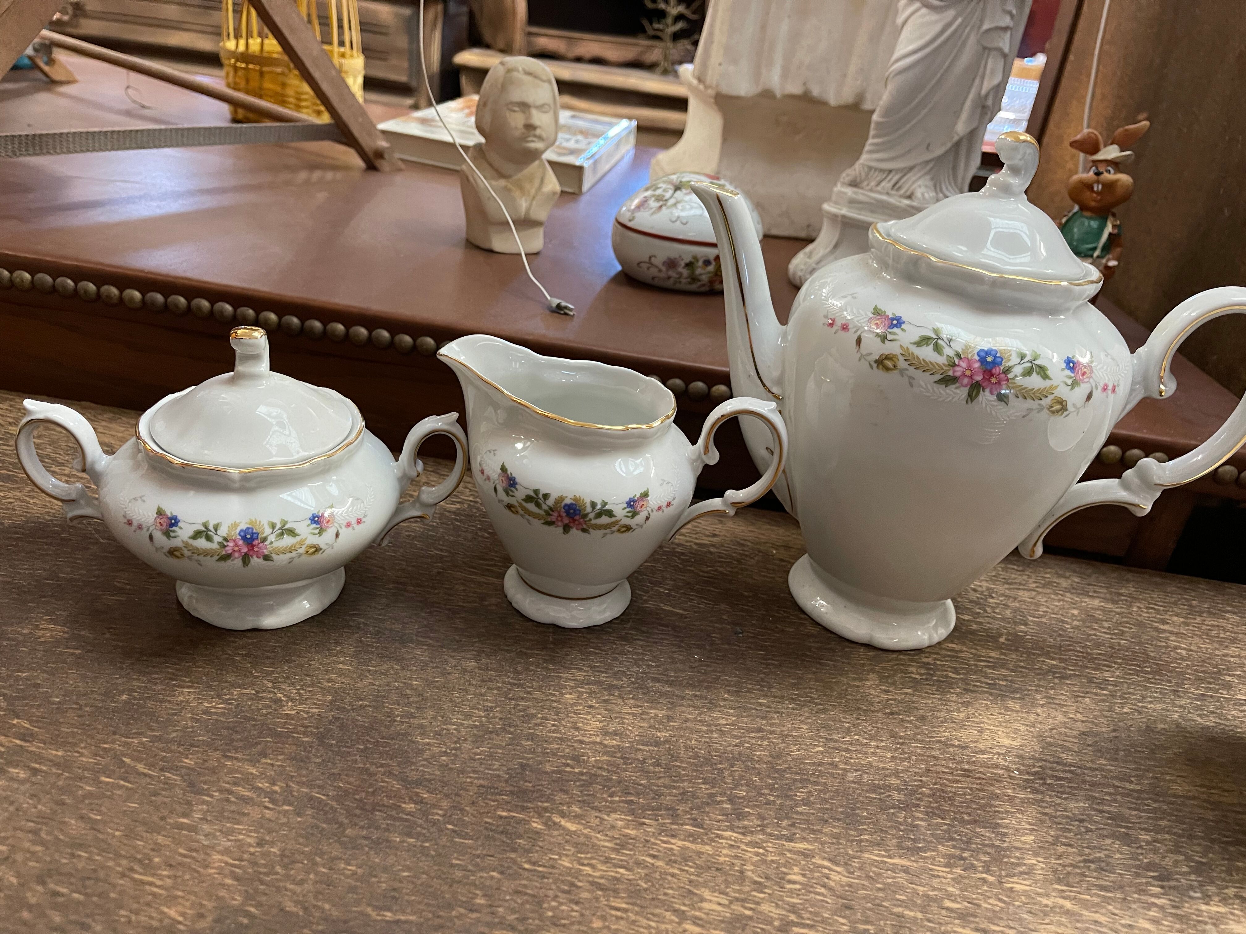 Porcelain coffee service