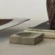 Large brushed metal (aluminum) pocket, 20th century design
