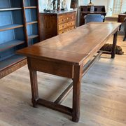 Grande table de ferme antique