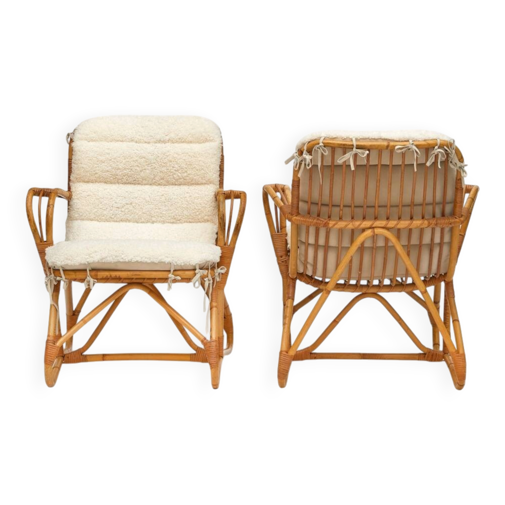 Pair of armchairs - Garden set