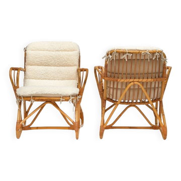 Paire de fauteuil - Ensemble de jardin