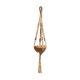 Suspension in macramé