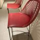 2 tabourets de bar MIJD Guapa rouge