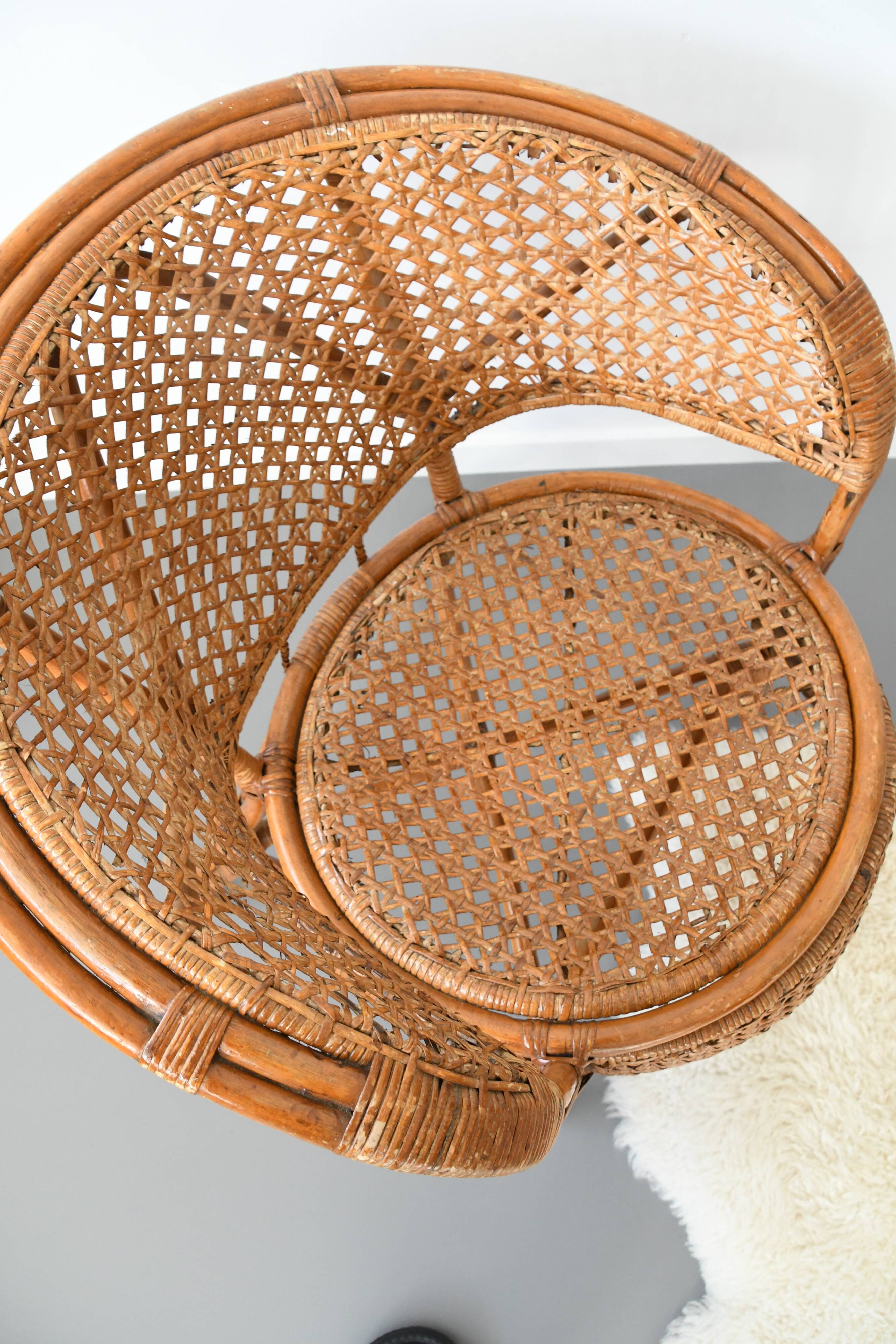 rattan chair