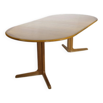 Mid Century Dining Table in Oak by Falster Furniture, 1970s