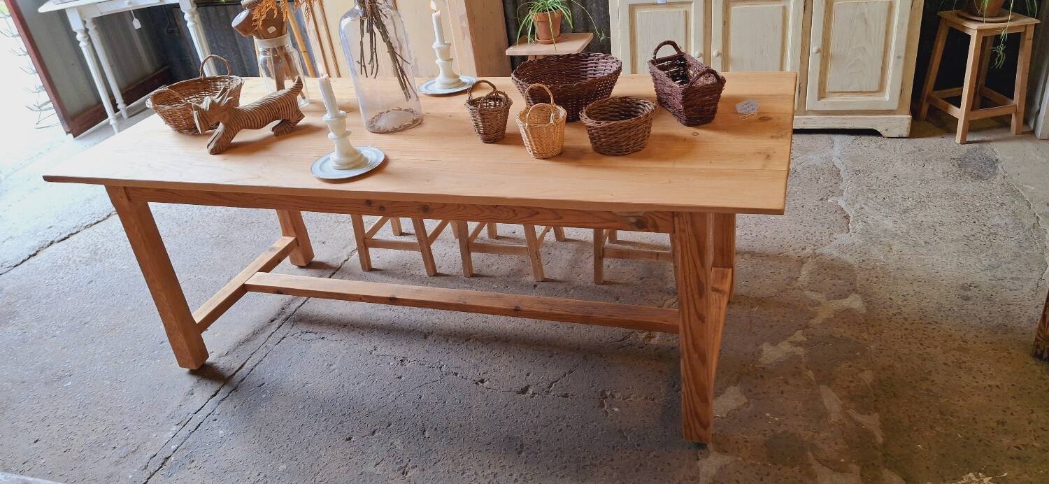 Old farmhouse table