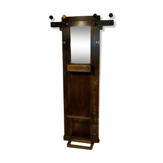 Old cloakroom coat rack