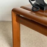 Square wooden coffee table