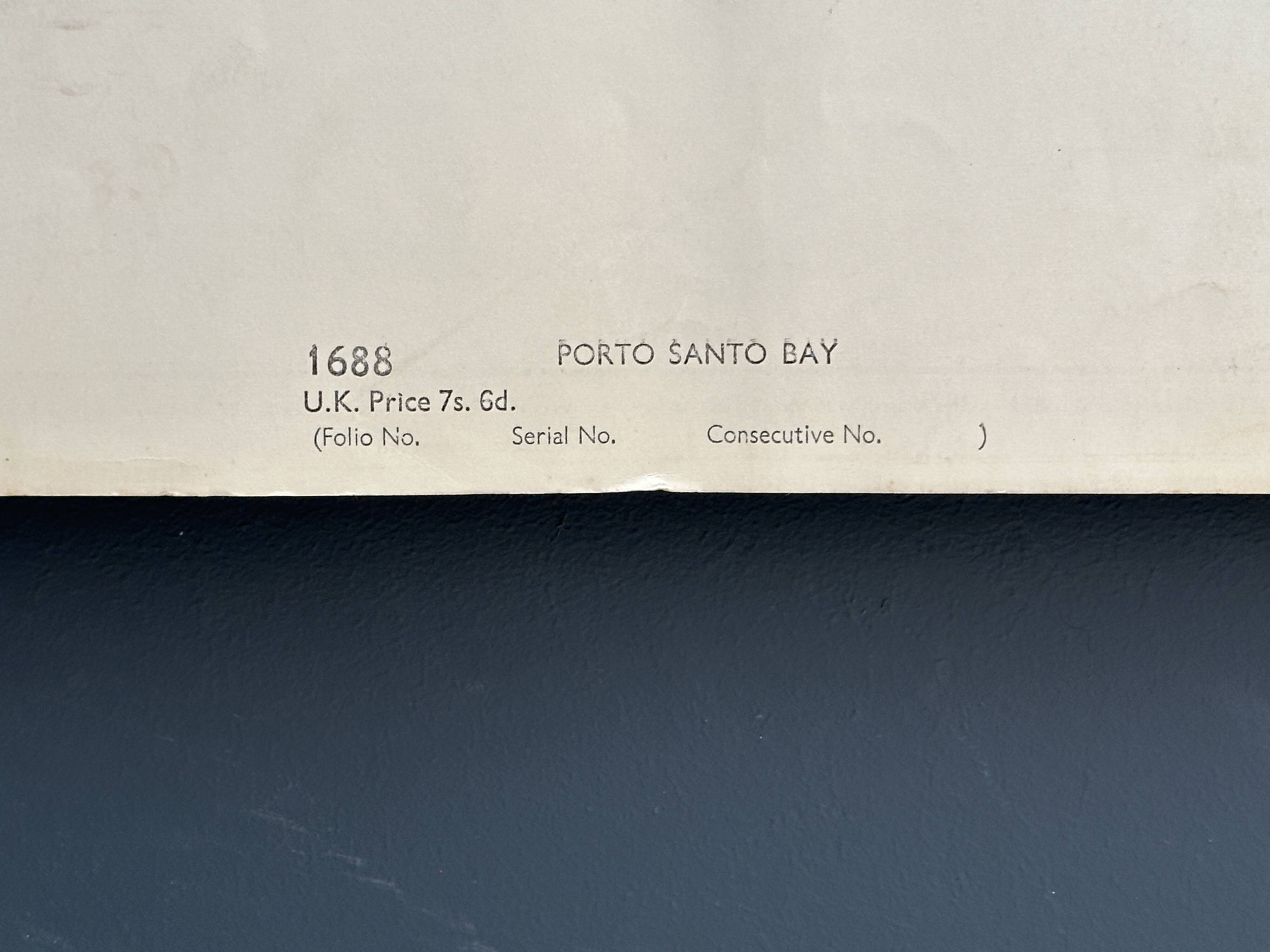 Porto Santo Bay Madeira Islands Map