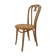 Mid century Zpm Radomsko bentwood and cane dining chair, 1960s