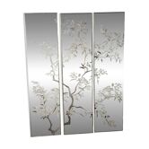 2000s triptych mirror