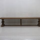 Table monastère en chêne massif 400 cm