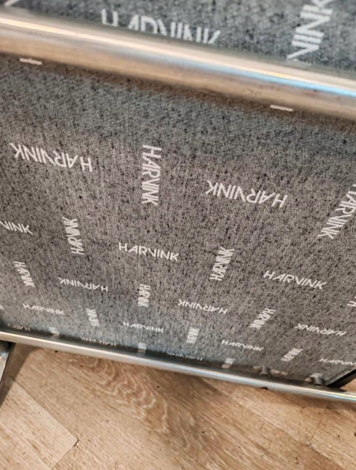 Vintage Design Armchair by Harvink – Black Leather