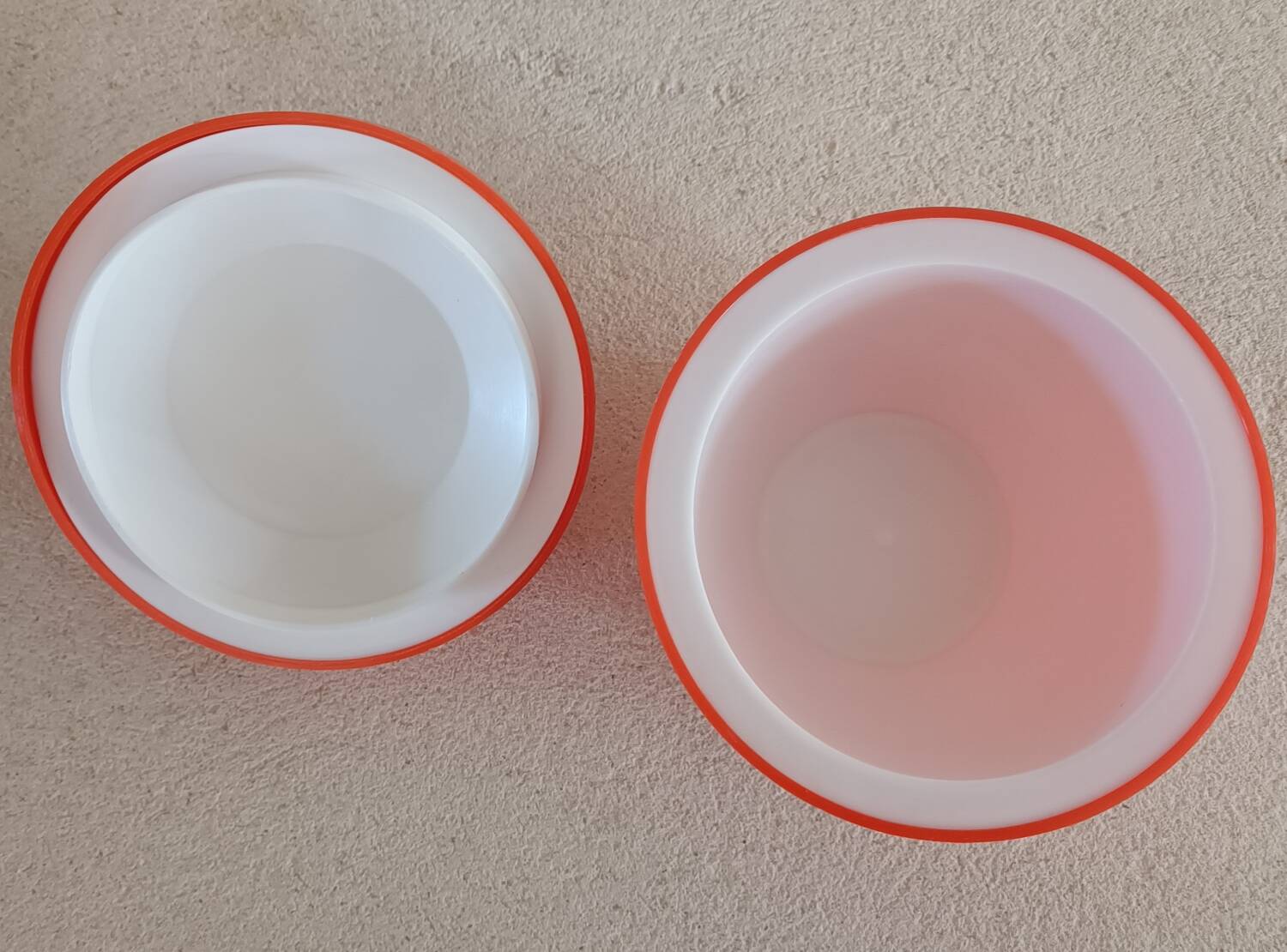 Vintage apple shaped ice bucket