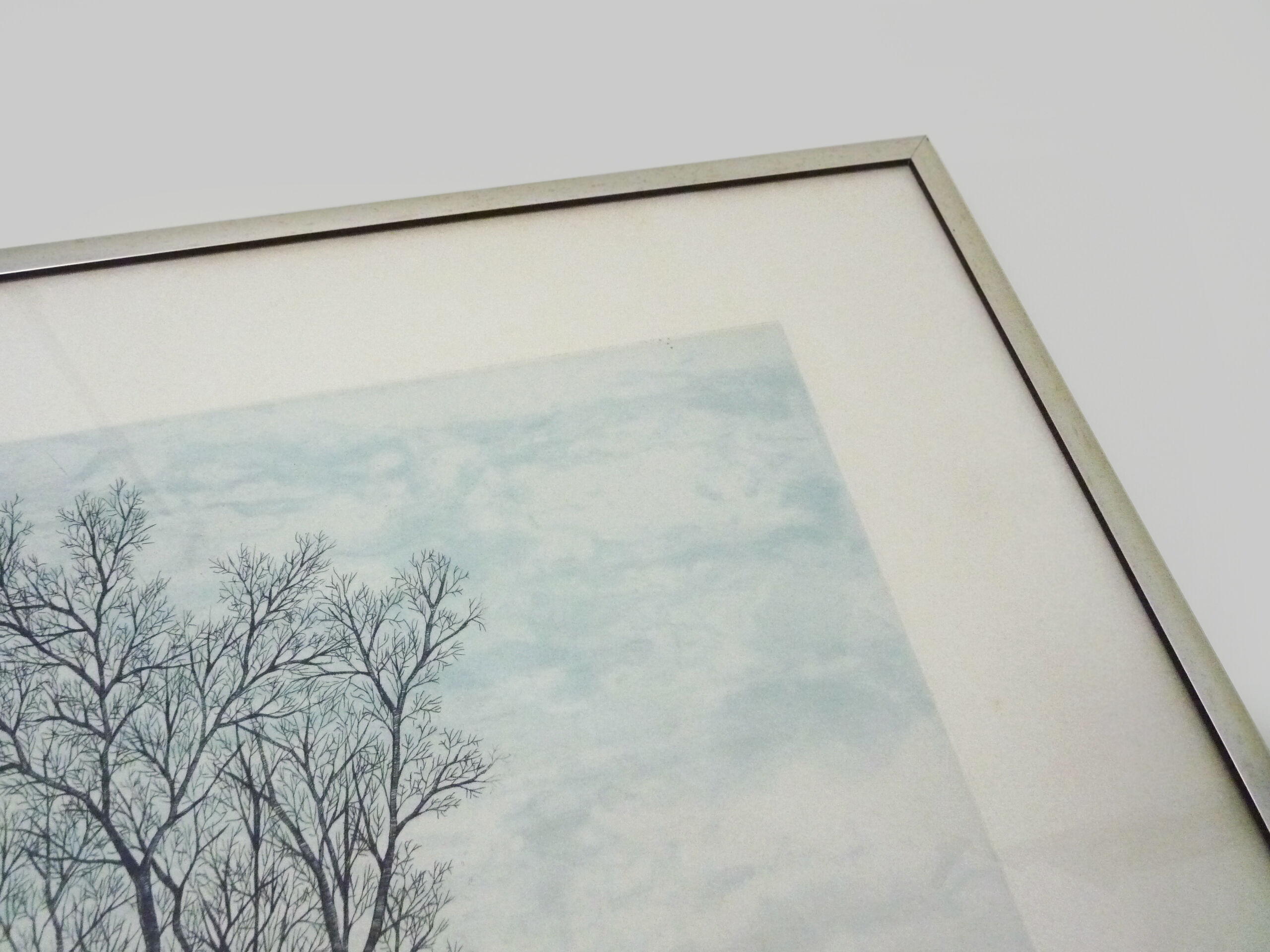 Original lithograph by Loppo Martinez " Elancourt " artist's proof. 21/91. 1982