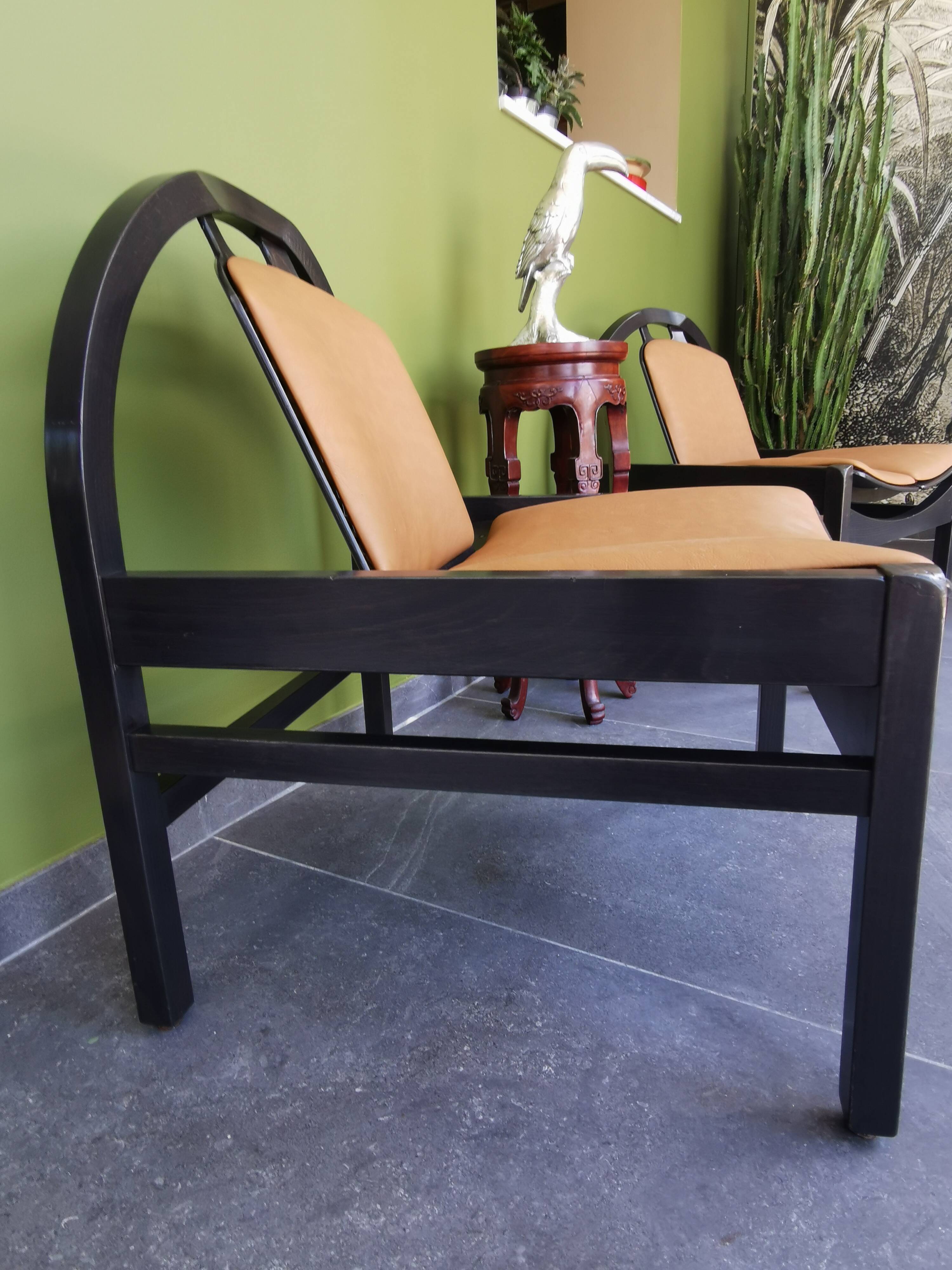 Paire de fauteuils Baumann modèle Argos rénovés