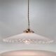 Suspension en opaline blanche