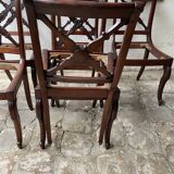 Set of 6 mahogany chairs from the early 19th century
