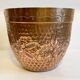 Large planter by villedieu in brass 1970s - 1980s