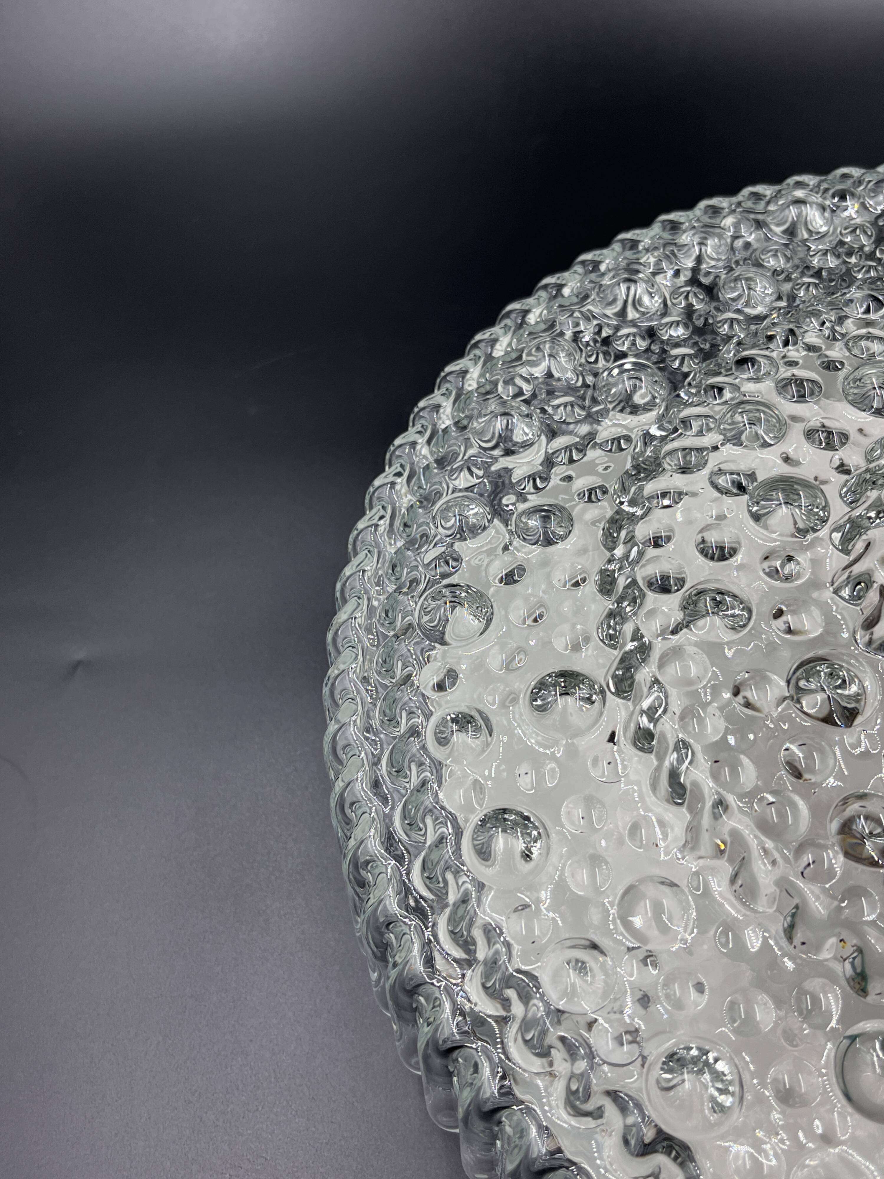 Plafonnier en verre Helena Tynell pour Limburg