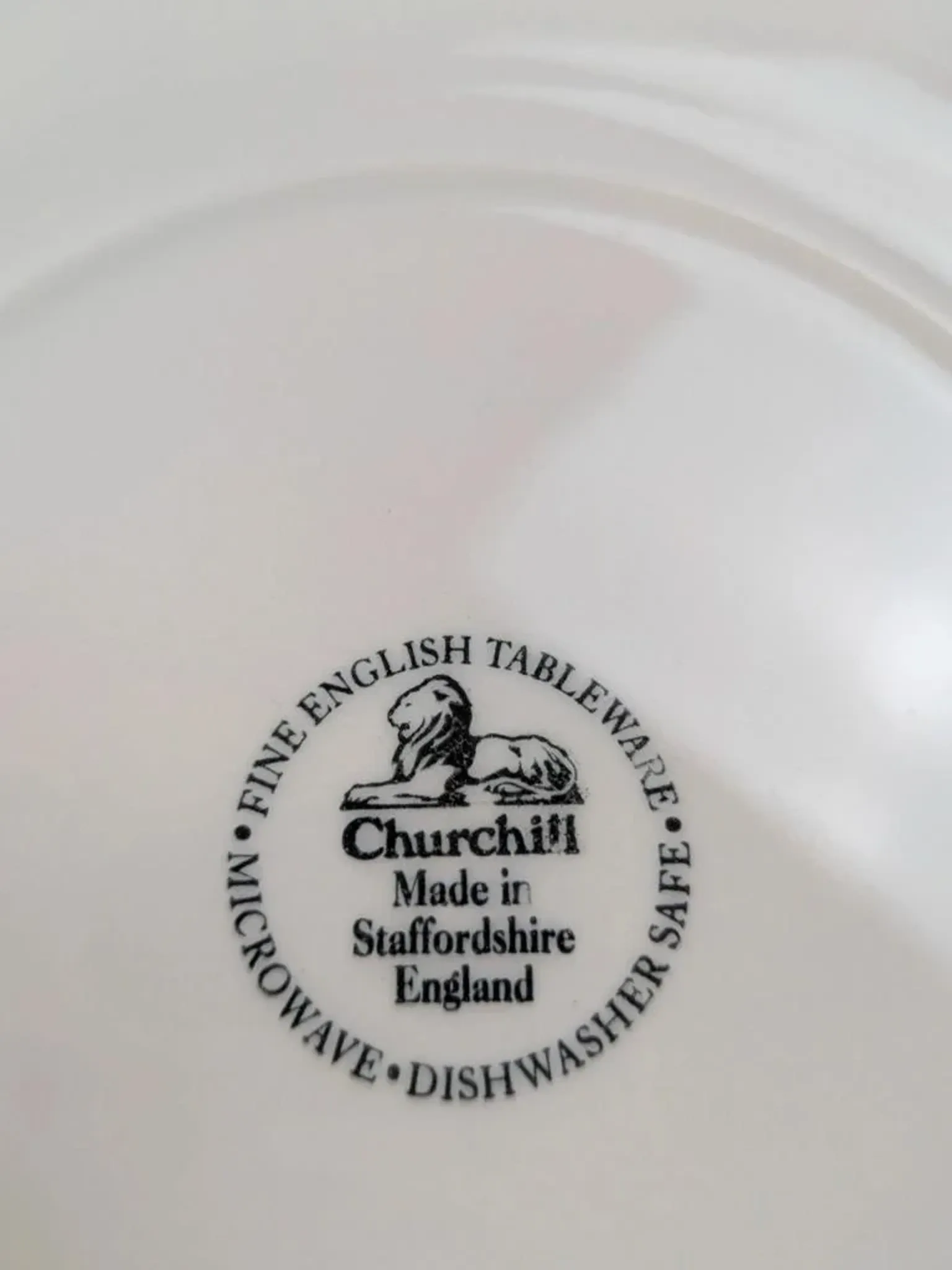 Set of 5 Churchill Briar Rose dinner plates – Vintage English earthenware