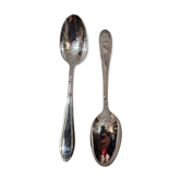 12 cuillères à café argent art déco