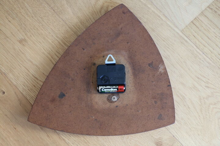 Red BAYARD formica wall clock