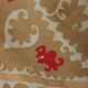 Vintage hand-embroidered tribal tapestry 153x166 cm