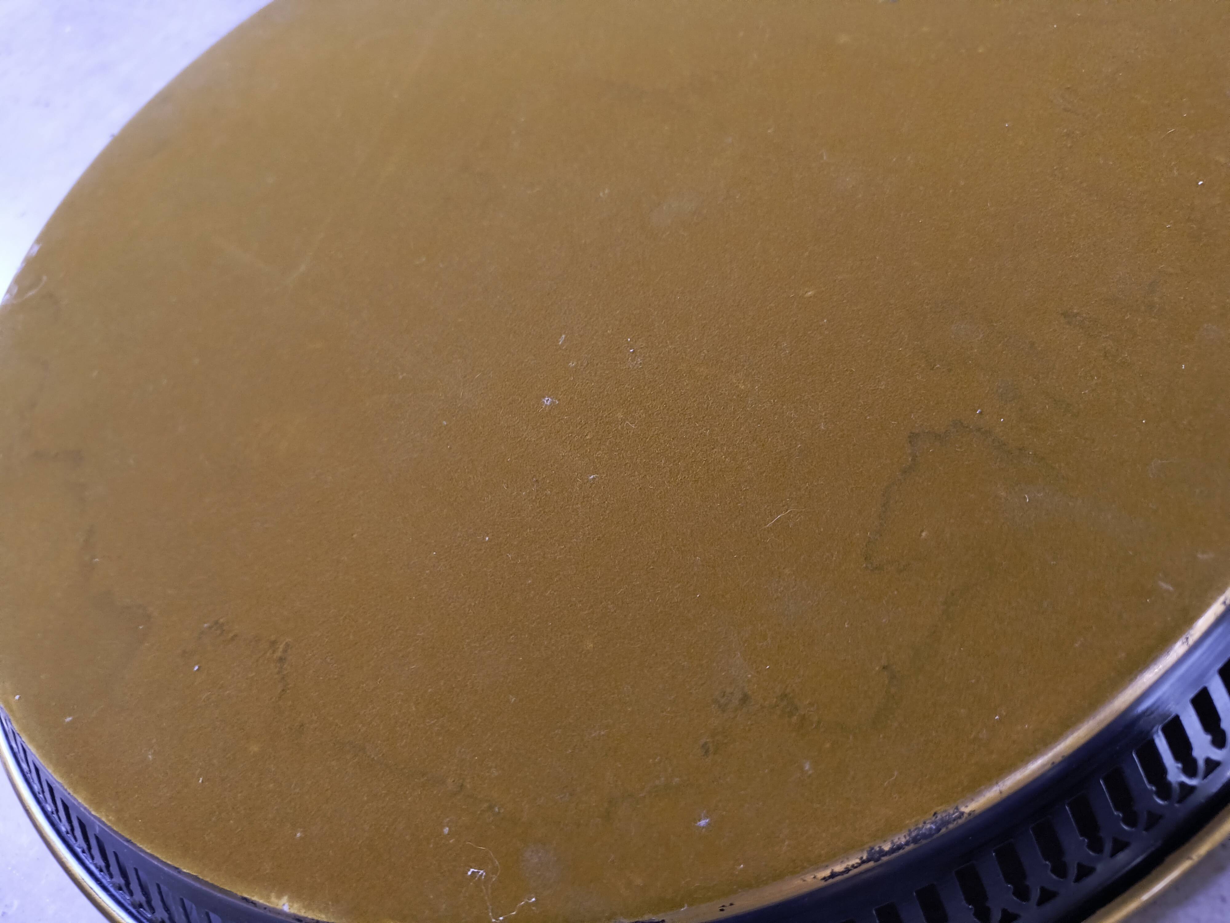 Large "Napoleon III" hand-painted platter