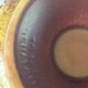 Coupe à fruits vintage en faïence allemande – années 70