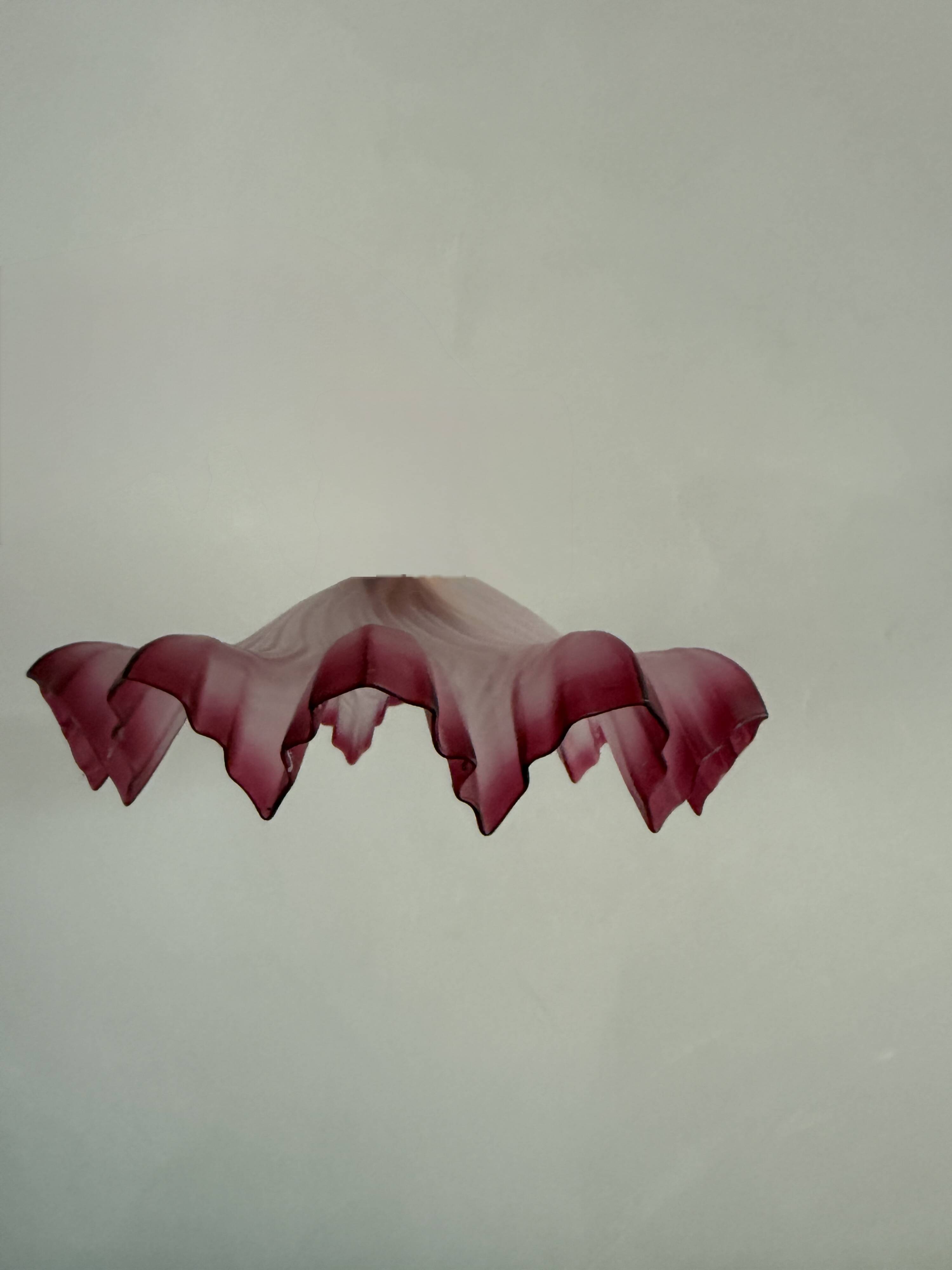 Abat-jour en opaline violette