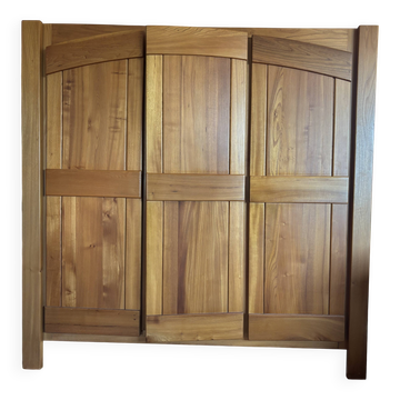 Armoire Brutaliste Orme massif de la Maison regain  vintage 1970