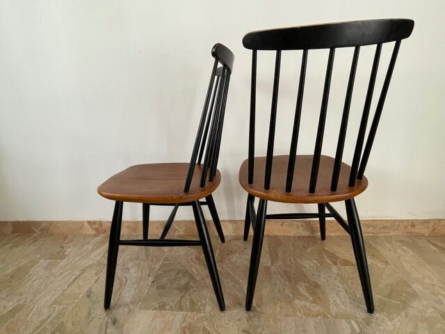Duo of Scandinavian chairs 1955
