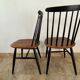 Duo de chaises scandinaves 1955