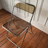 Plexiglass folding chair
