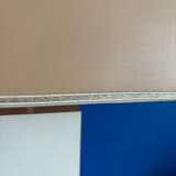 Large rectangular lamp from the 70s in gold
