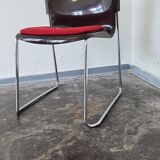 Vintage stacking chair by Gerd Lange for Drabert West Germany model SM 400K