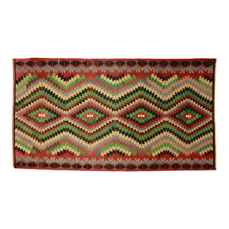 Tapis kilim artisanal anatolien 317 cm x 174 cm