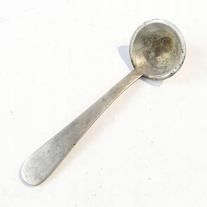 S1k salt spoon art deco