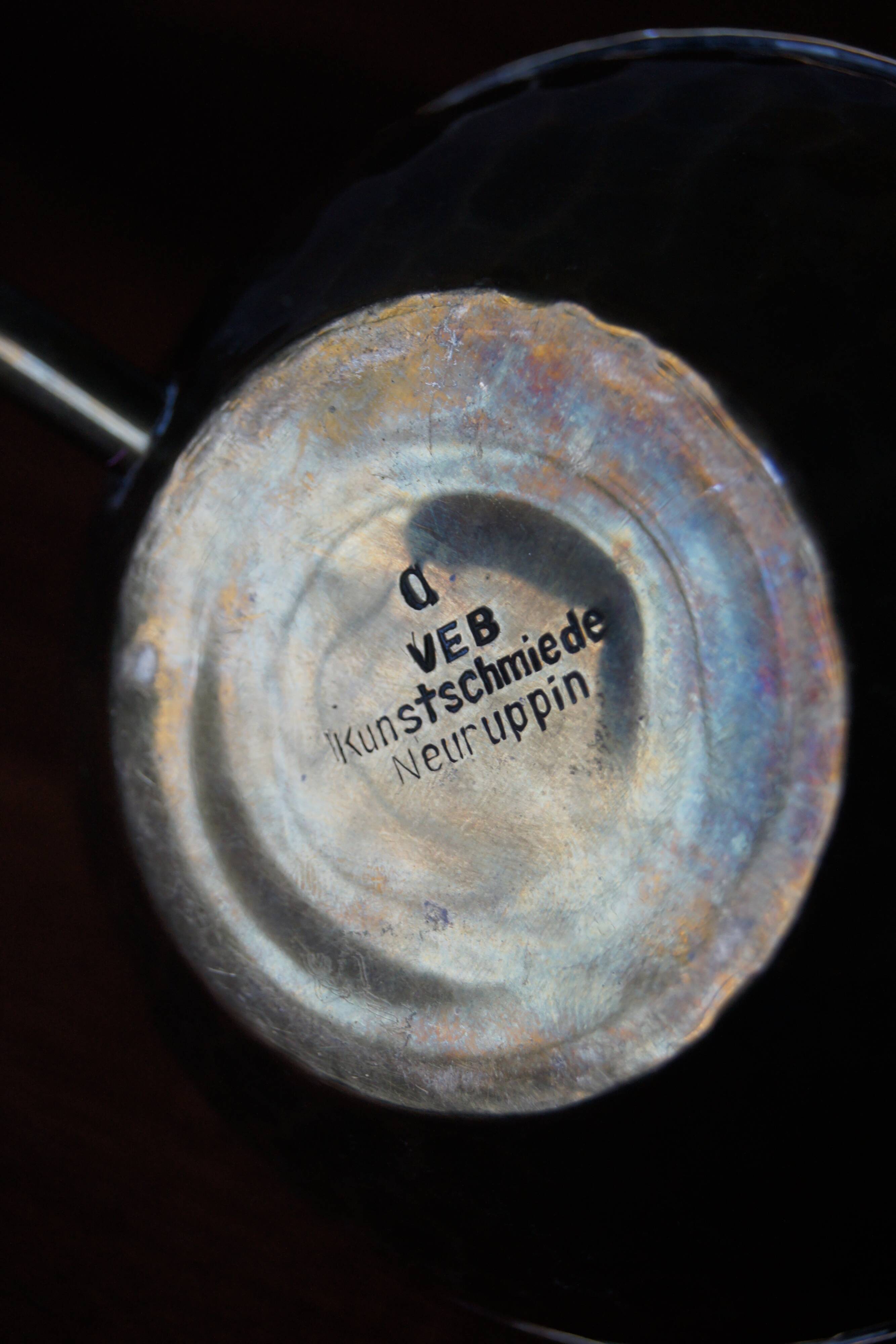 Arrosoir en laiton par VEB Kunstschmiede Neuruppin, Allemagne, 1960s